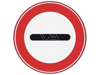 Verkeersbord RVV F10 - Stopbord