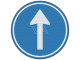 Verkeersbord RVV D04 - Verplichte rijrichting