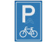 Verkeersbord RVV E08f - Parkeren fietsen