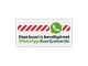 Verkeersbord WhatsApp Buurtpreventie WB08 40 x 20 cm