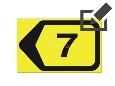 Omleidingsbord WIU T201l-7