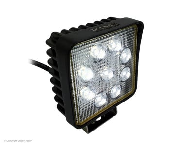 LED-werklamp Ollson vierkant 27 Watt