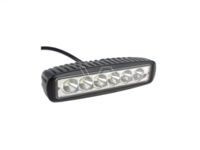 LED-werklamp langwerpig 6 x 3 watt