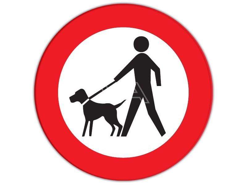 Zwakheid Resoneer Wie Verkeersbord Geen honden uitlaten online kopen | Visser Assen