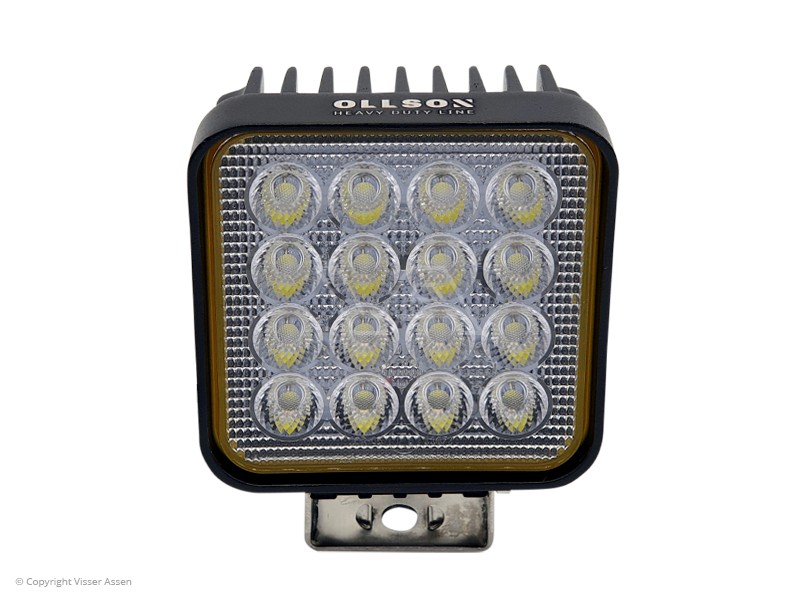 Ik geloof rechtop Handvol LED-werklamp Ollson vierkant 48W online kopen | Visser Assen
